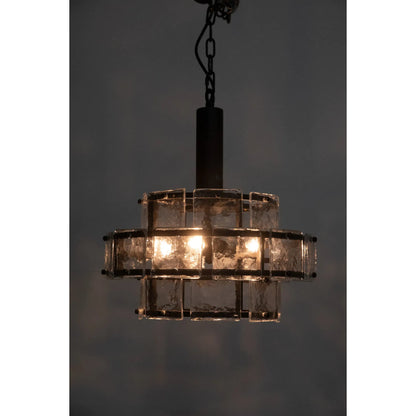 Bergdorf Pendant by Noir in black metal. Made from metal in a modern style.