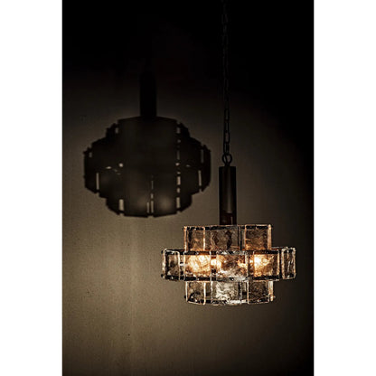 Bergdorf Pendant by Noir in black metal. Made from metal in a modern style.