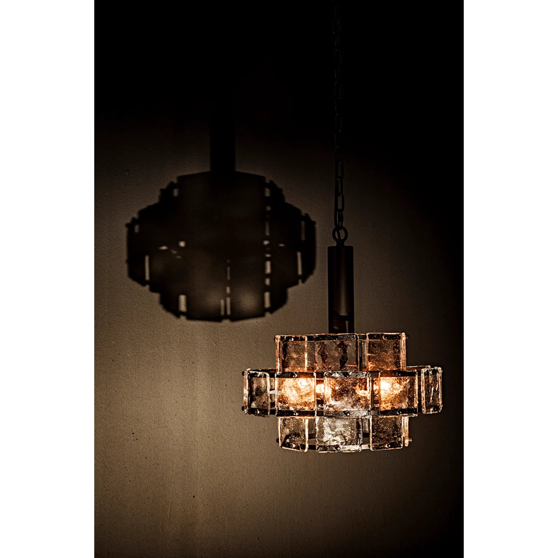 Bergdorf Pendant by Noir in black metal. Made from metal in a modern style.