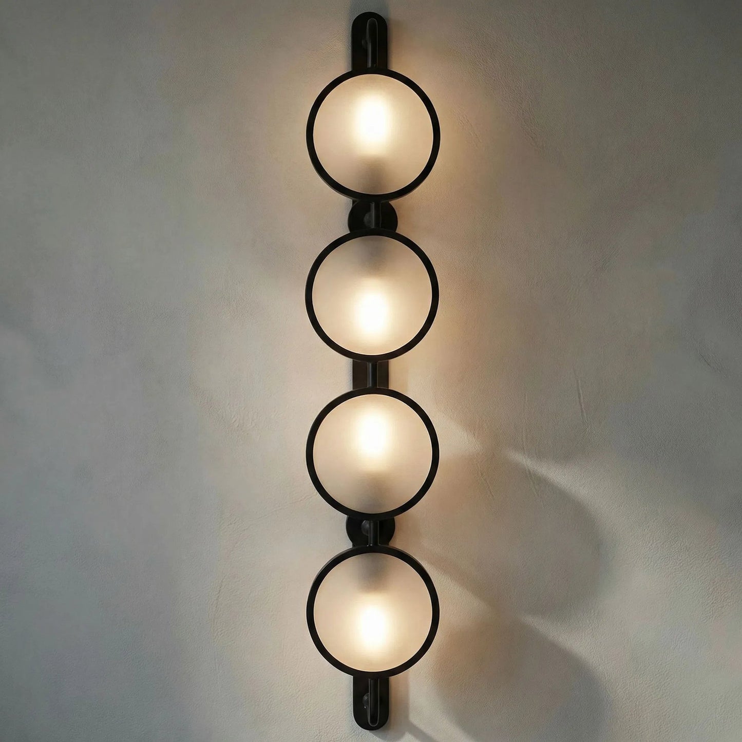 006 SR-834068 | Lifestyle | Ordo Sconce by Noir in black metal. Made from metal in a modern style.
