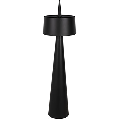 Moray Floor Lamp by Noir in black metal. Made from metal in a eclectic & global style.
