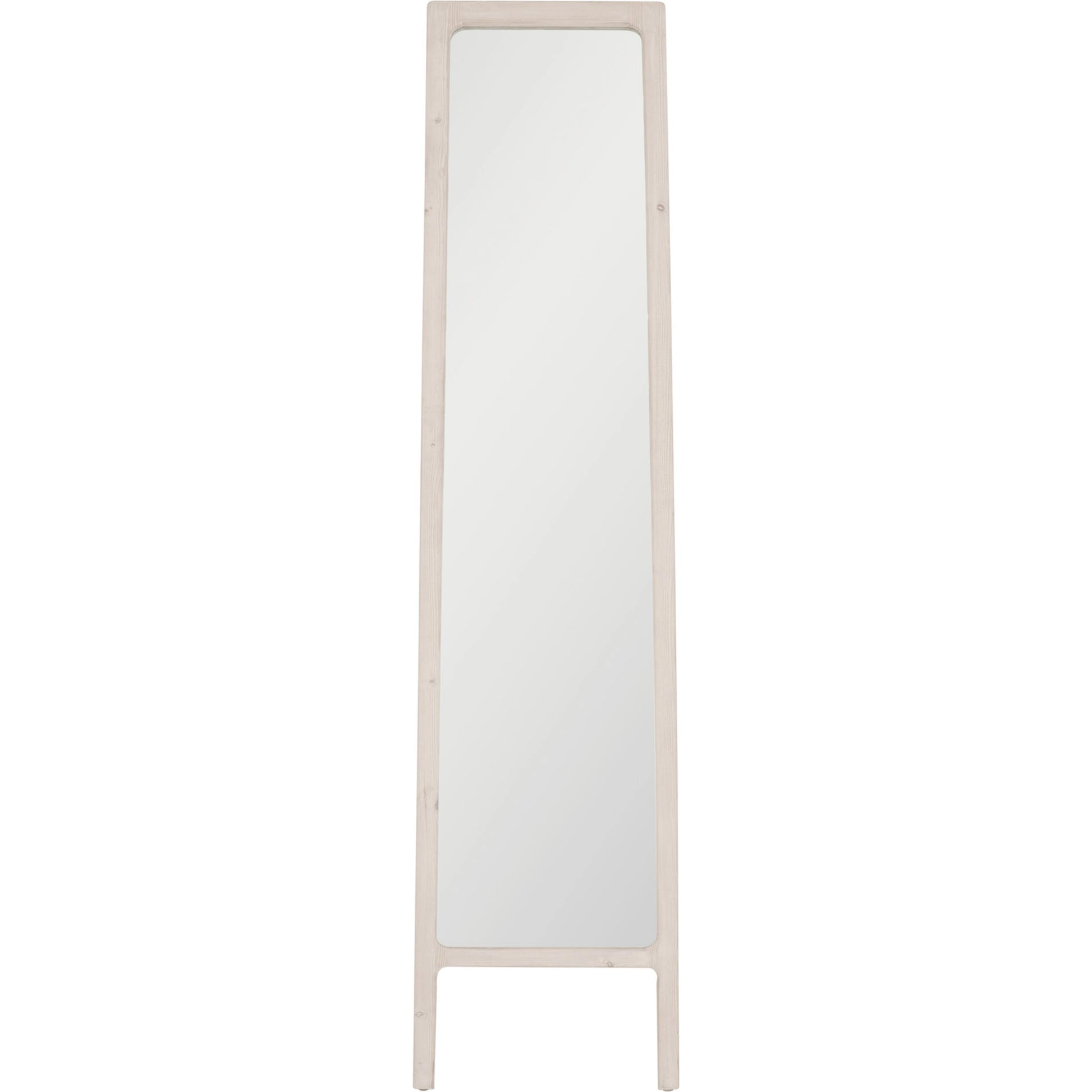 Laney Mirror by Essentials For Living in white wash pine. Made from solid reclaimed pine wood, glass in a cottage & farmhouse style.
