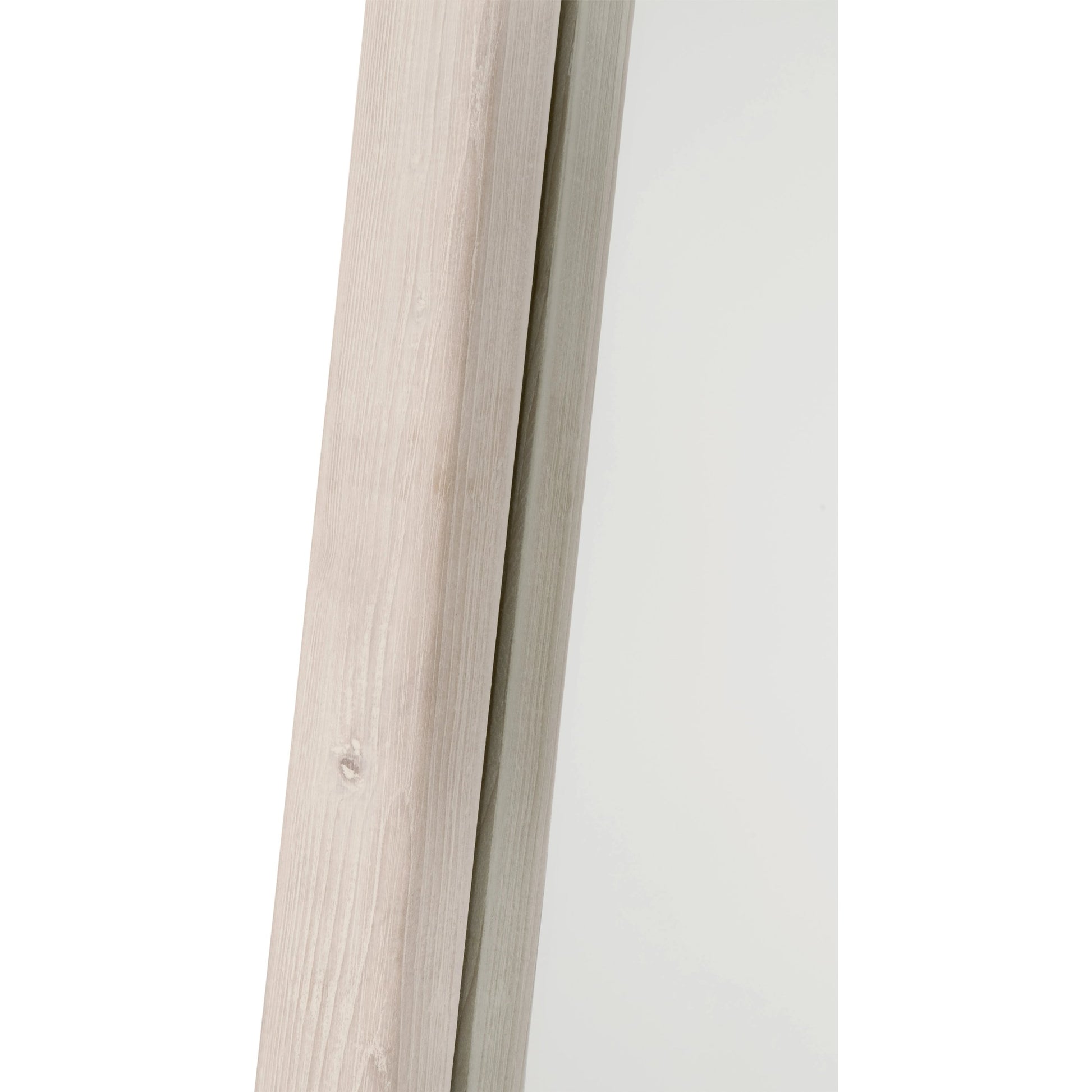 Laney Mirror by Essentials For Living in white wash pine. Made from solid reclaimed pine wood, glass in a cottage & farmhouse style.