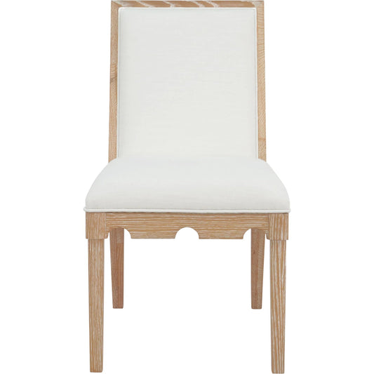 Lanister Square Back Dining Chair by Worlds Away. Made from solid wood in a unique style.