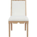 Lanister Square Back Dining Chair by Worlds Away. Made from unique in a transitional style.