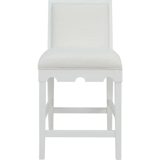Lanister Square Back Counter Stool by Worlds Away. Made from solid wood in a unique style.