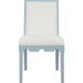 Lanister Square Back Dining Chair by Worlds Away. Made from unique in a transitional style.
