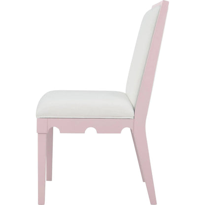Lanister Square Back Dining Chair by Worlds Away. Made from unique in a transitional style.