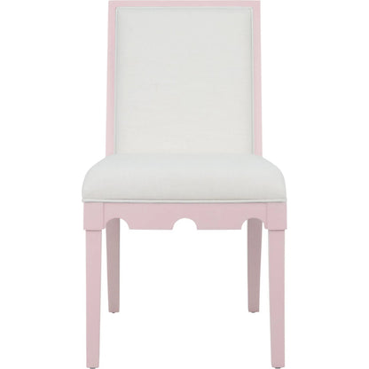 Lanister Square Back Dining Chair by Worlds Away. Made from unique in a transitional style.