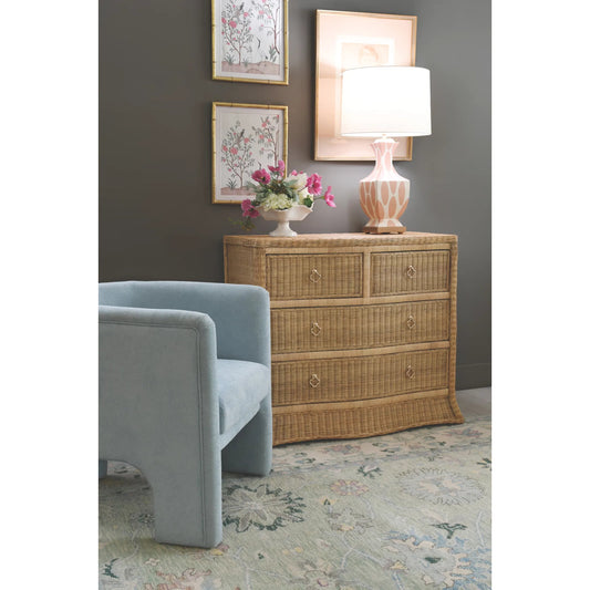 Lansky Chair by Worlds Away. Made from unique in a modern style.