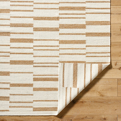 Lanesra Rug - 531129 by Livabliss in pearl, camel, warm grey. Made from wool in a unique style.