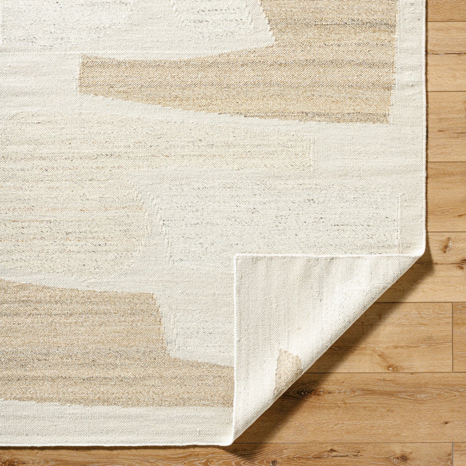 Lanesra Rug - 531153 by Livabliss in pearl, natural. Made from wool in a unique style.