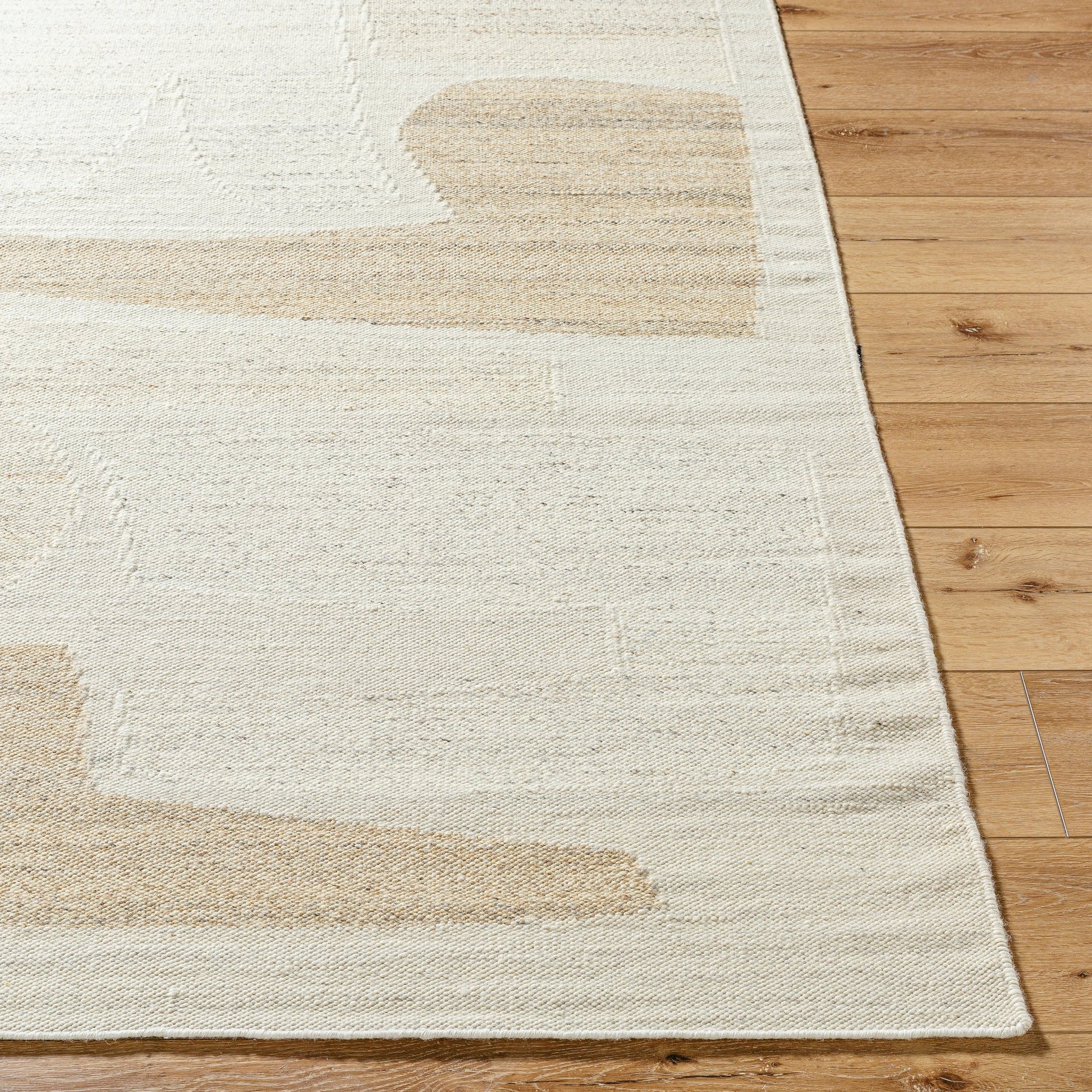 Lanesra Rug - 531153 by Livabliss in pearl, natural. Made from wool in a unique style.