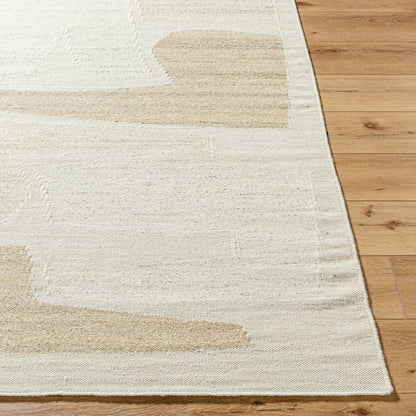 Lanesra Rug - 531153 by Livabliss in pearl, natural. Made from wool in a unique style.