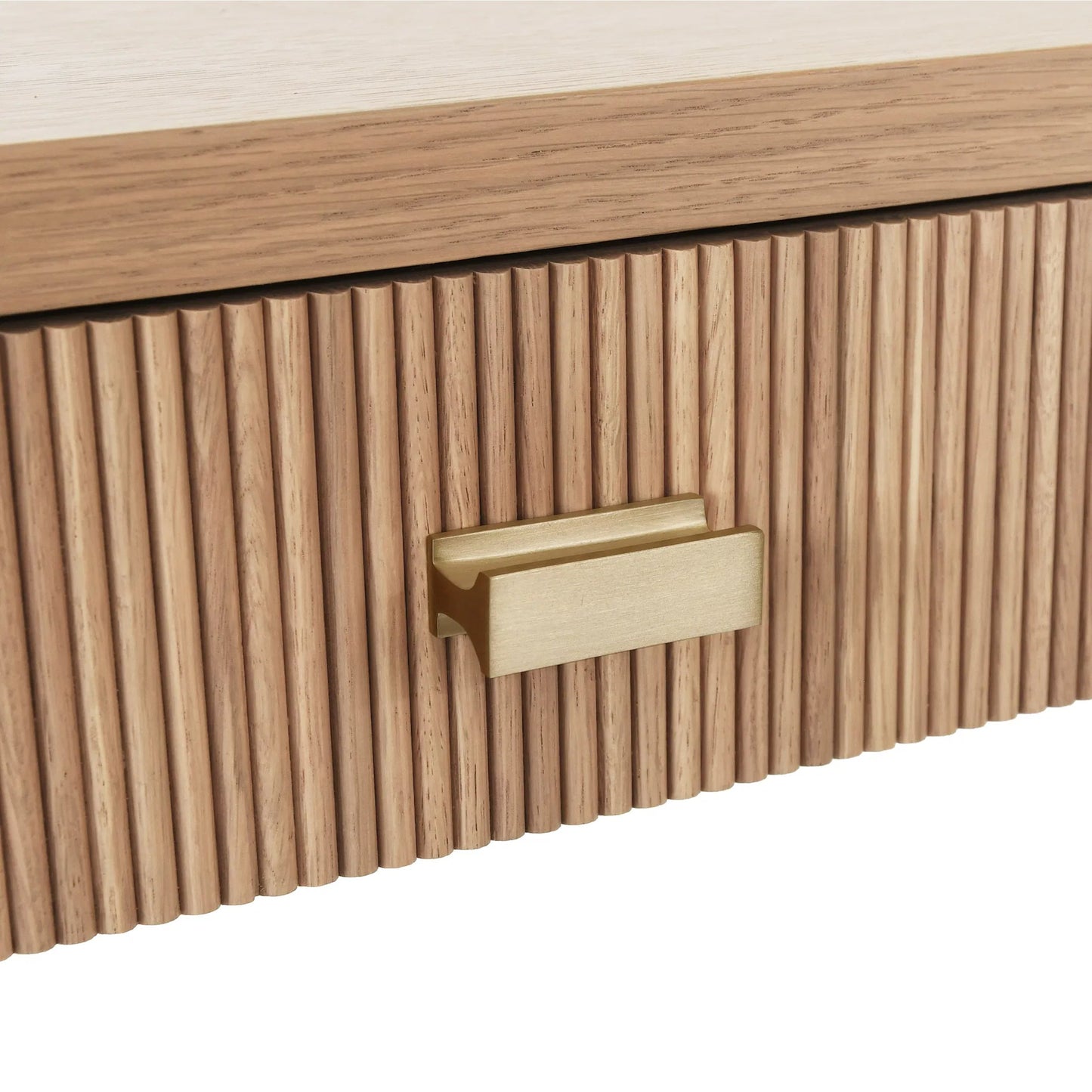 024 SI-2018971 | Closeup | Larkin Two Drawer Desk by Worlds Away. Made from unique in a modern style.