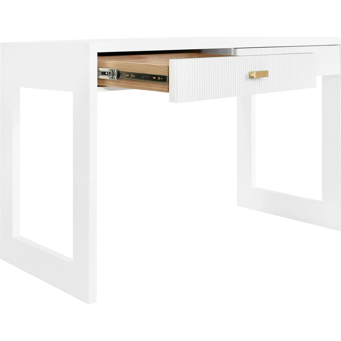 010 SI-2018972 | Additional Silo | Larkin Two Drawer Desk by Worlds Away. Made from unique in a modern style.