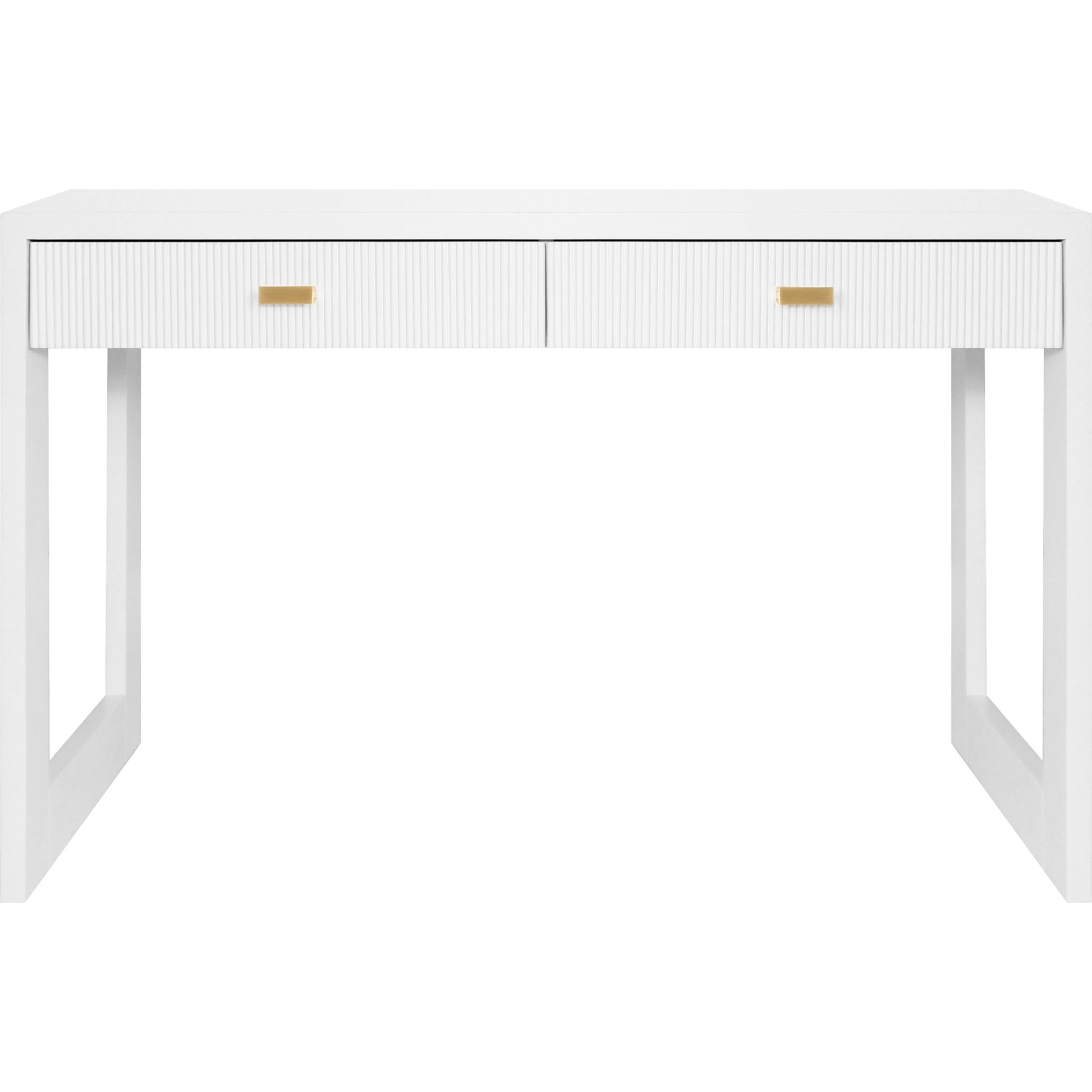 Larkin Two Drawer Desk by Worlds Away. Made from unique in a modern style.