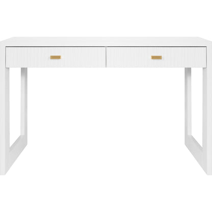 Larkin Two Drawer Desk by Worlds Away. Made from unique in a modern style.