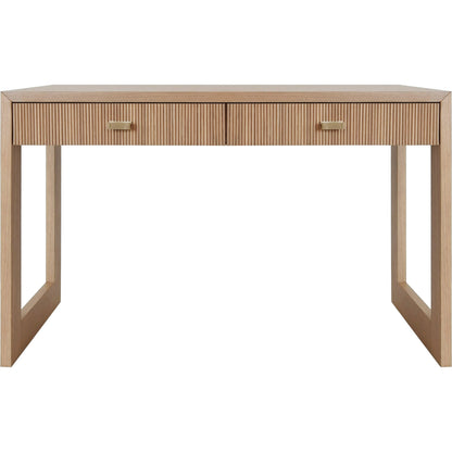 Larkin Two Drawer Desk by Worlds Away. Made from unique in a modern style.
