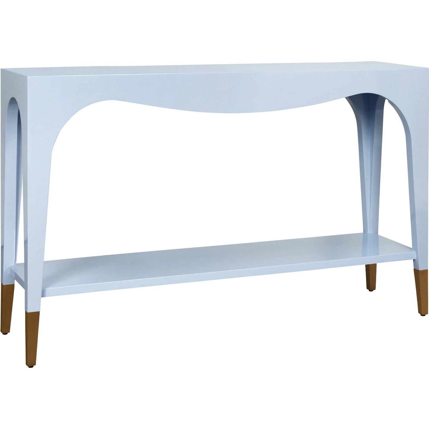 003 SI-2538653 | Additional Silo | Laverne Two Tier Tapered Leg Console by Worlds Away. Made from unique in a unique style.