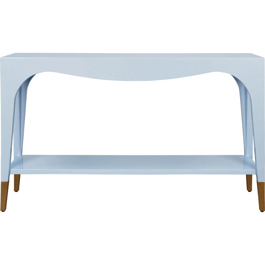 Laverne Two Tier Tapered Leg Console by Worlds Away. Made from unique in a unique style.