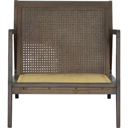 Las Vegas Lawrence Arm Chair by LH Imports. Made from ash wood, cane, fabric, pu foam in a modern style.