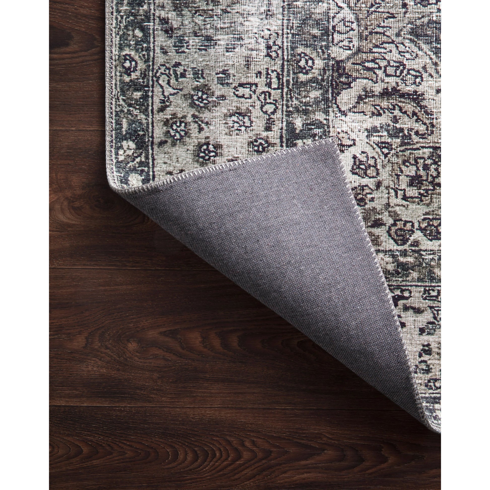 Layla LAY-06 Rug by Loloi in taupe, stone. Made from 100% polyester in a traditional style.