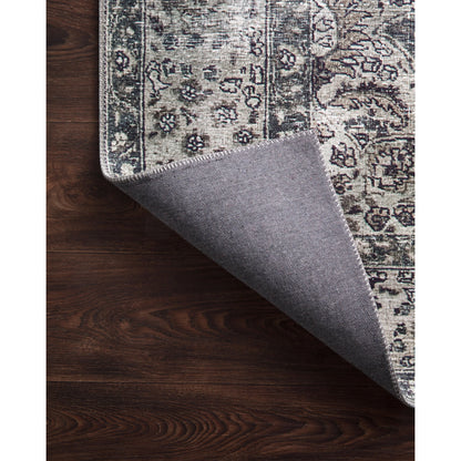 Layla LAY-06 Rug by Loloi in taupe, stone. Made from 100% polyester in a traditional style.