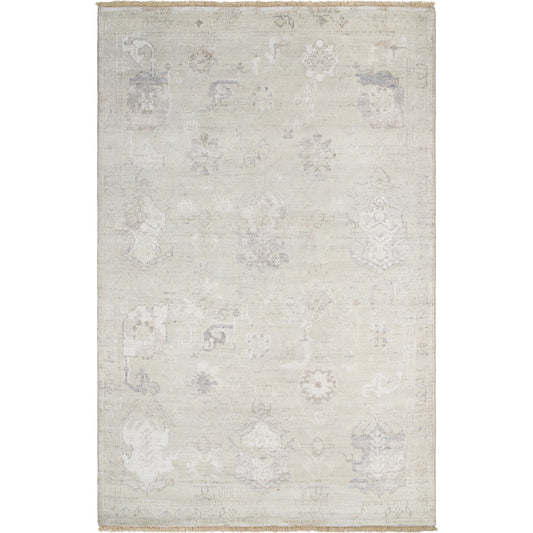 Le Blanc Rug - 496548 by Surya in light silver, slate. Made from face: 70% viscose, 30% wool, warp: 100% cotton in a unique style.
