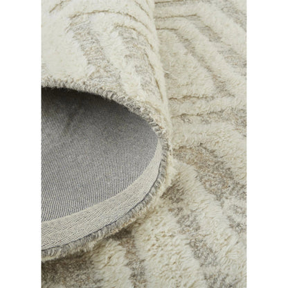 Anica Transitional Diamond Rug - 8010F by Feizy in ivory, tan. Made from wool in a unique style.