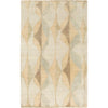 Light Brown, Tan, Brown, Dusty Sage, Olive / 2' x 3'