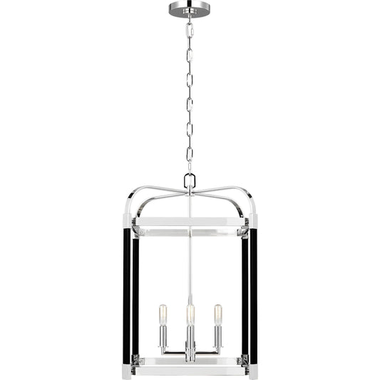 Hadley Medium Lantern by Visual Comfort & Co.. Made from steel in a unique style.