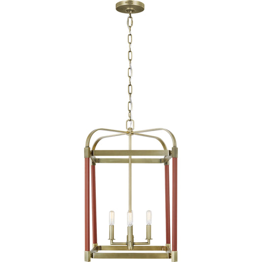 Hadley Medium Lantern by Visual Comfort & Co.. Made from steel in a unique style.