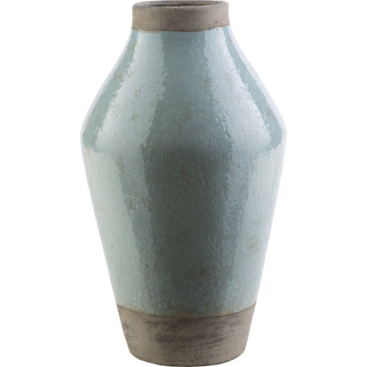 Leclair - 14262 by Livabliss in light gray, olive and glazed. Made from 100% ceramic in a coastal style.
