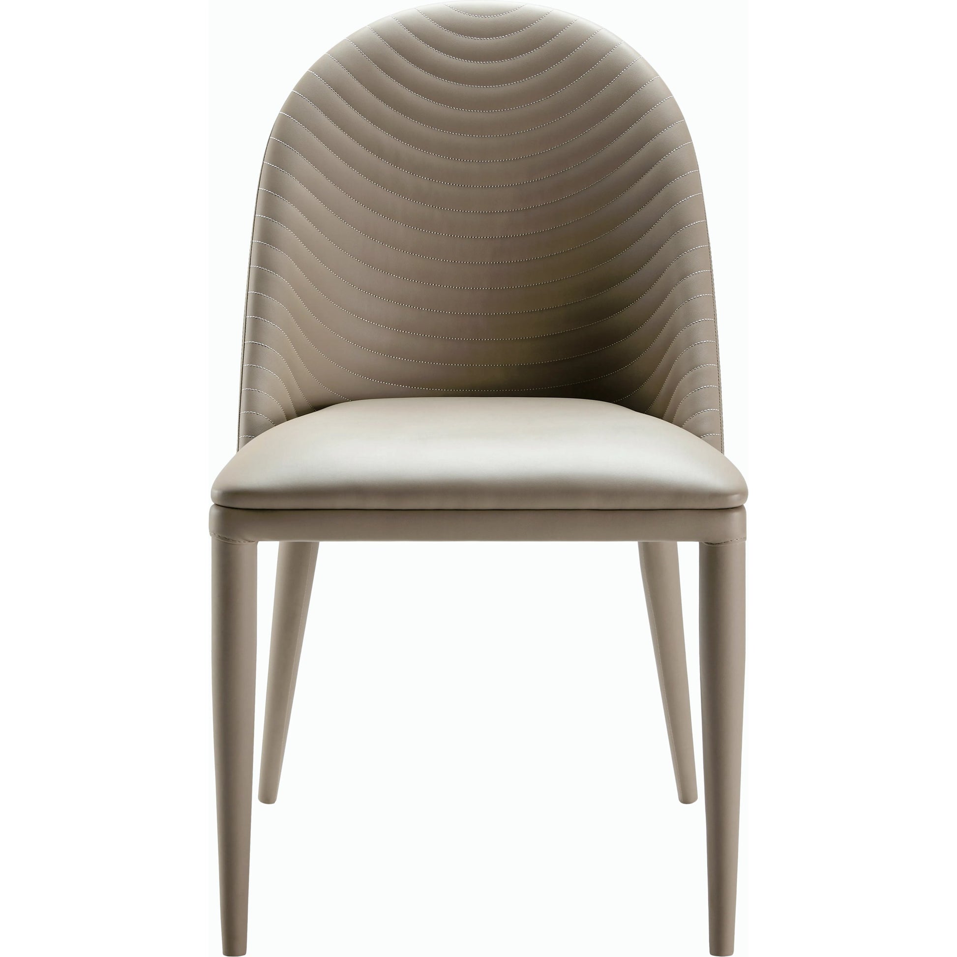 Lacey Dining Chair - 497389 (Set of 2) by Surya in blue and hand finished. Made from upholstery: faux leather, base: metal, fill: 100% polyurethane foam in a modern style.