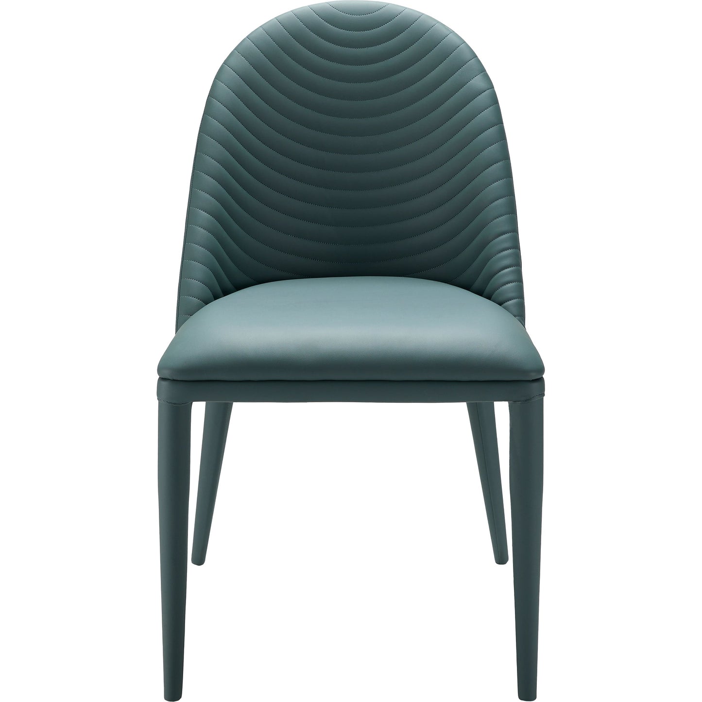 005 SI-2053489 | Additional Silo | Lacey Dining Chair - 497389 (Set of 2) by Surya in blue and hand finished. Made from upholstery: faux leather, base: metal, fill: 100% polyurethane foam in a modern style.