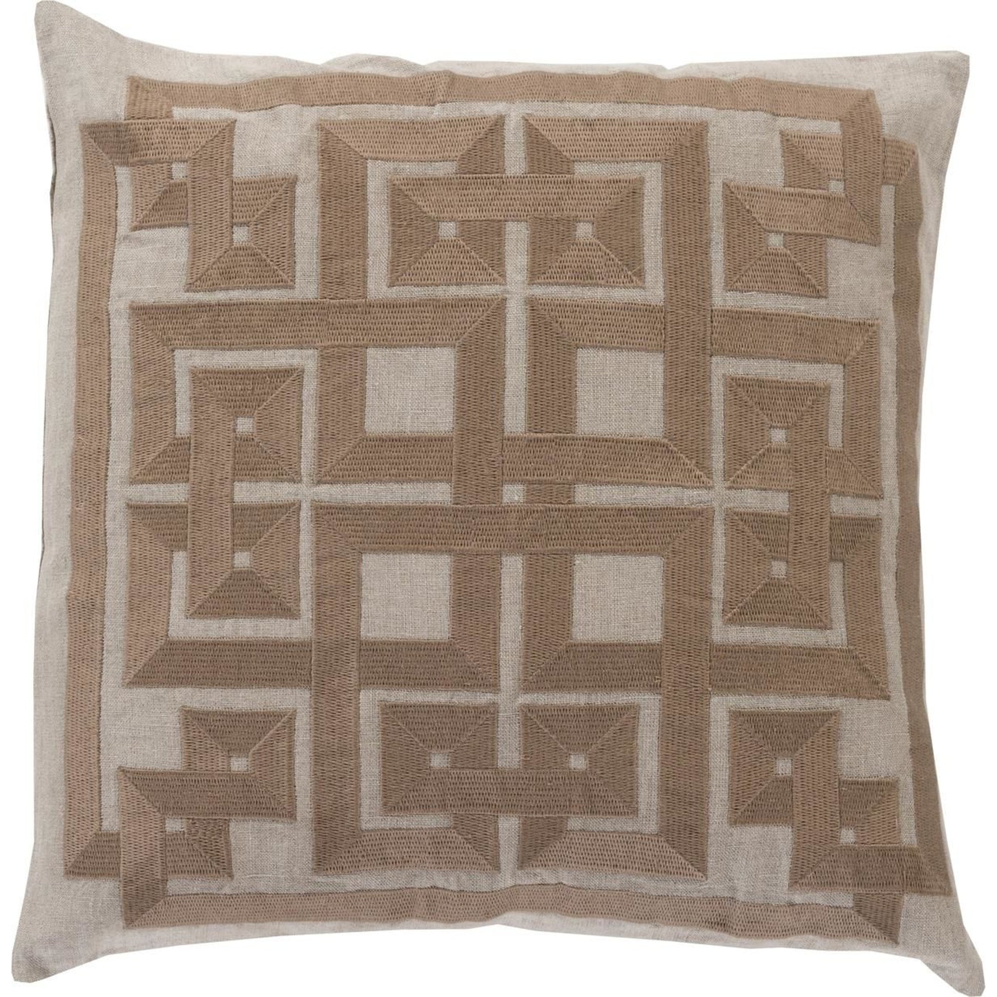 Gramercy Pillow - 33799 by Surya. Made from 100% linen in a modern style.