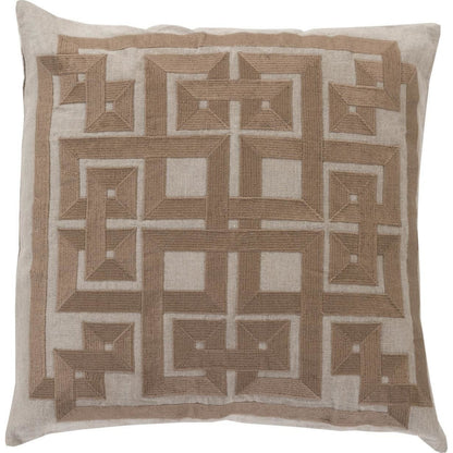 Gramercy Pillow - 33799 by Surya. Made from 100% linen in a modern style.