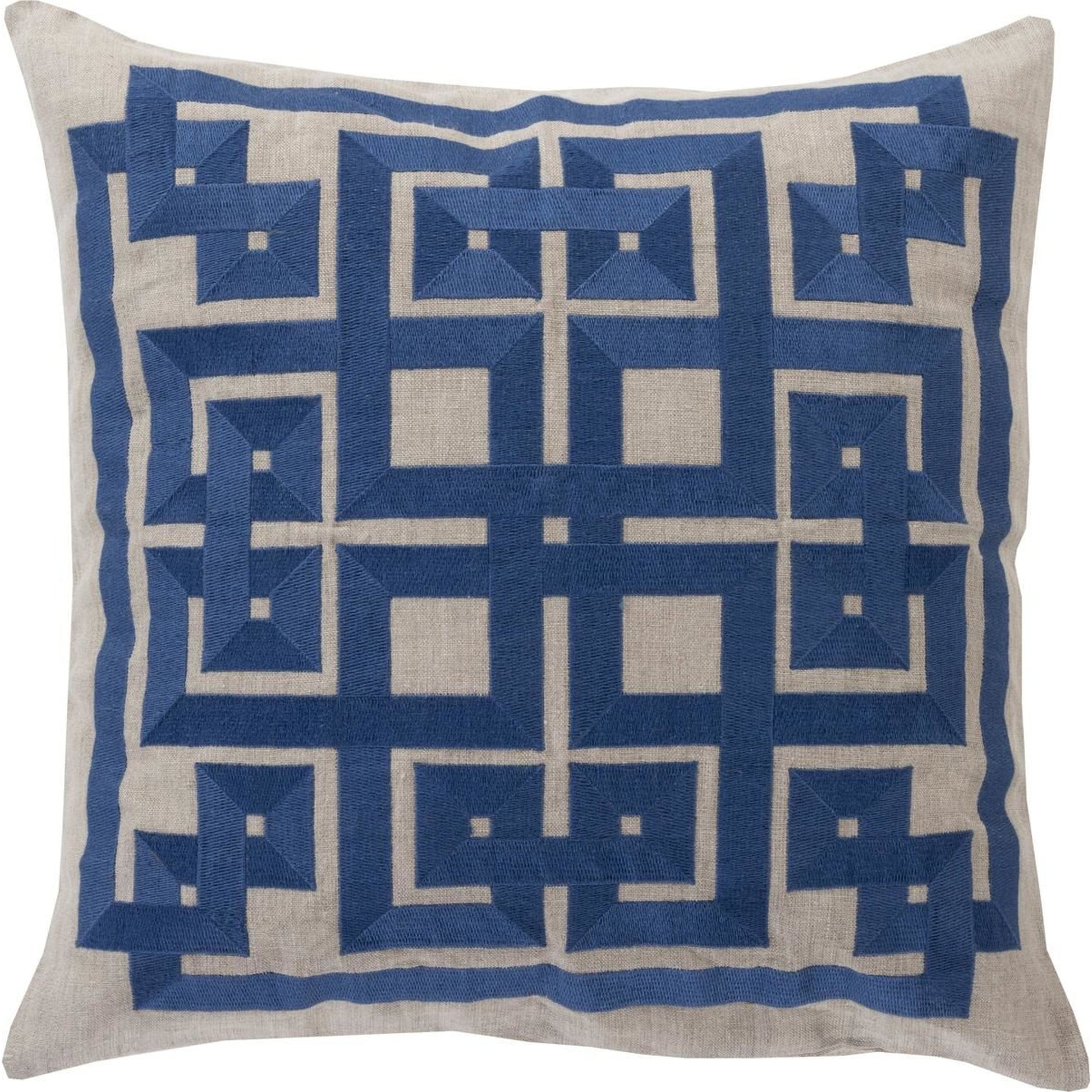 Gramercy Pillow - 33799 by Surya. Made from 100% linen in a modern style.