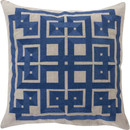 Gramercy Pillow - 33799 by Surya. Made from 100% linen in a modern style.