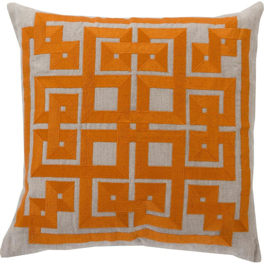 Gramercy Pillow - 33799 by Surya. Made from 100% linen in a modern style.