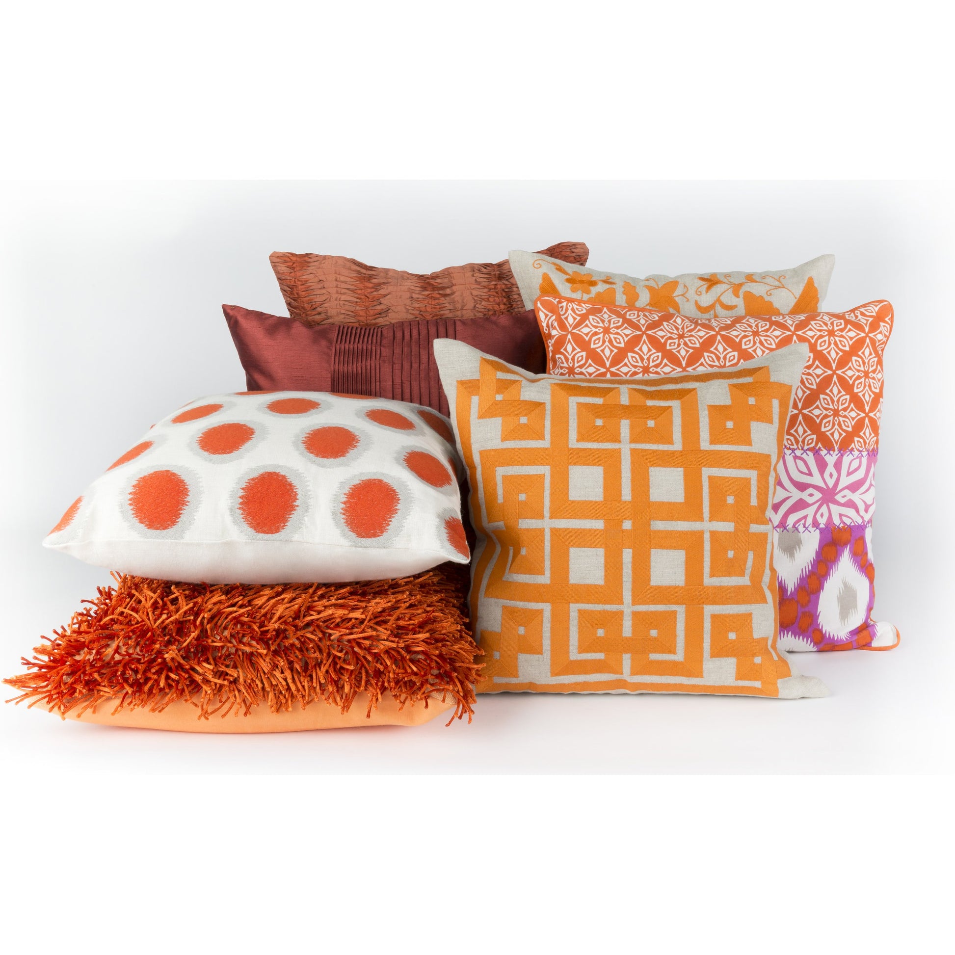 Gramercy Pillow - 33799 by Surya. Made from 100% linen in a modern style.
