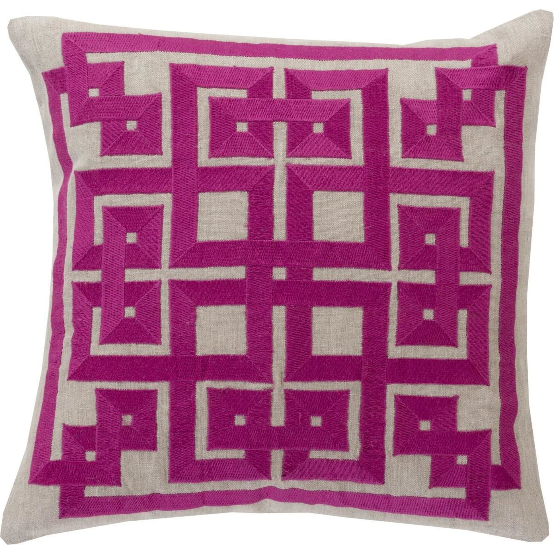 Gramercy Pillow - 33799 by Surya. Made from 100% linen in a modern style.