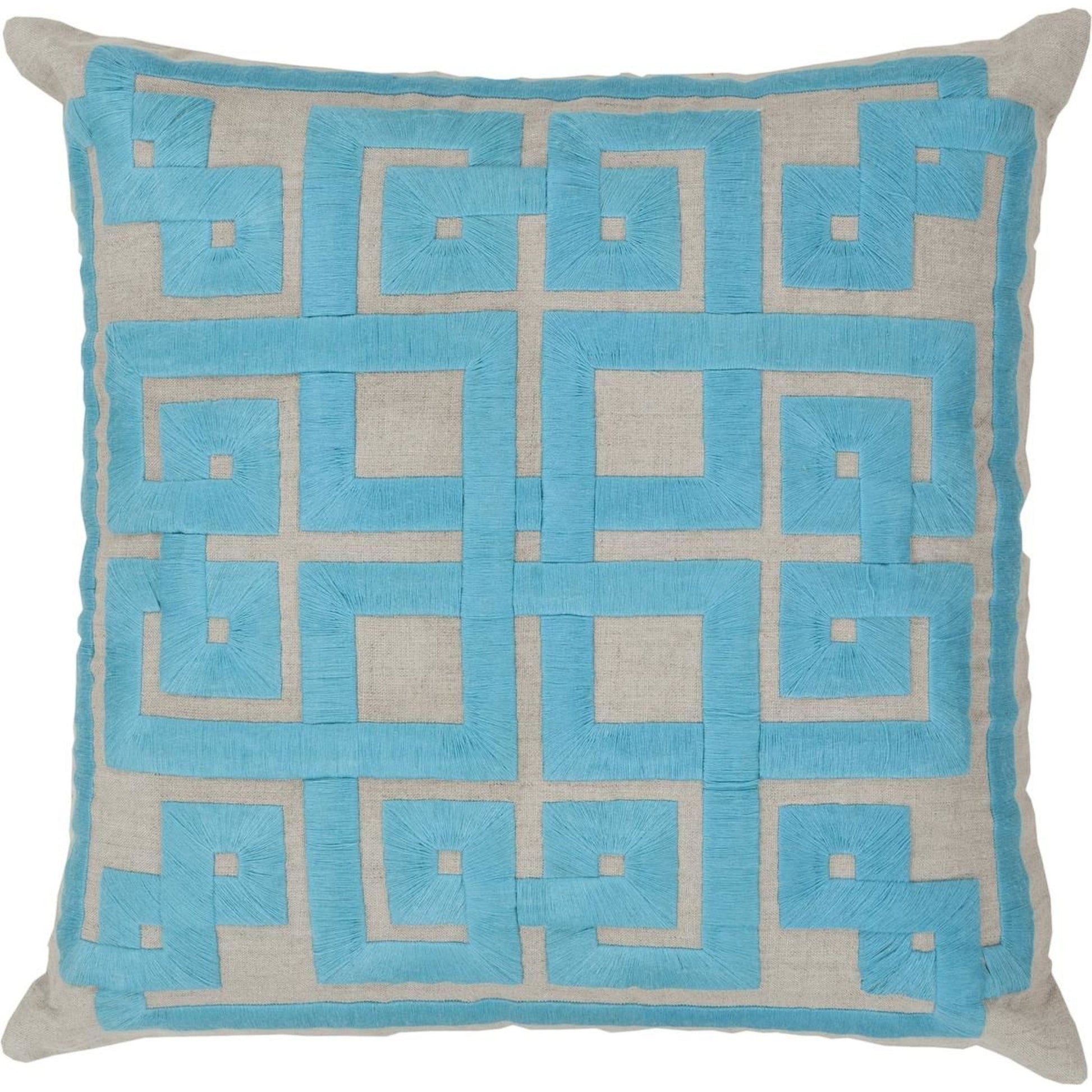 Gramercy Pillow - 33799 by Surya. Made from 100% linen in a modern style.