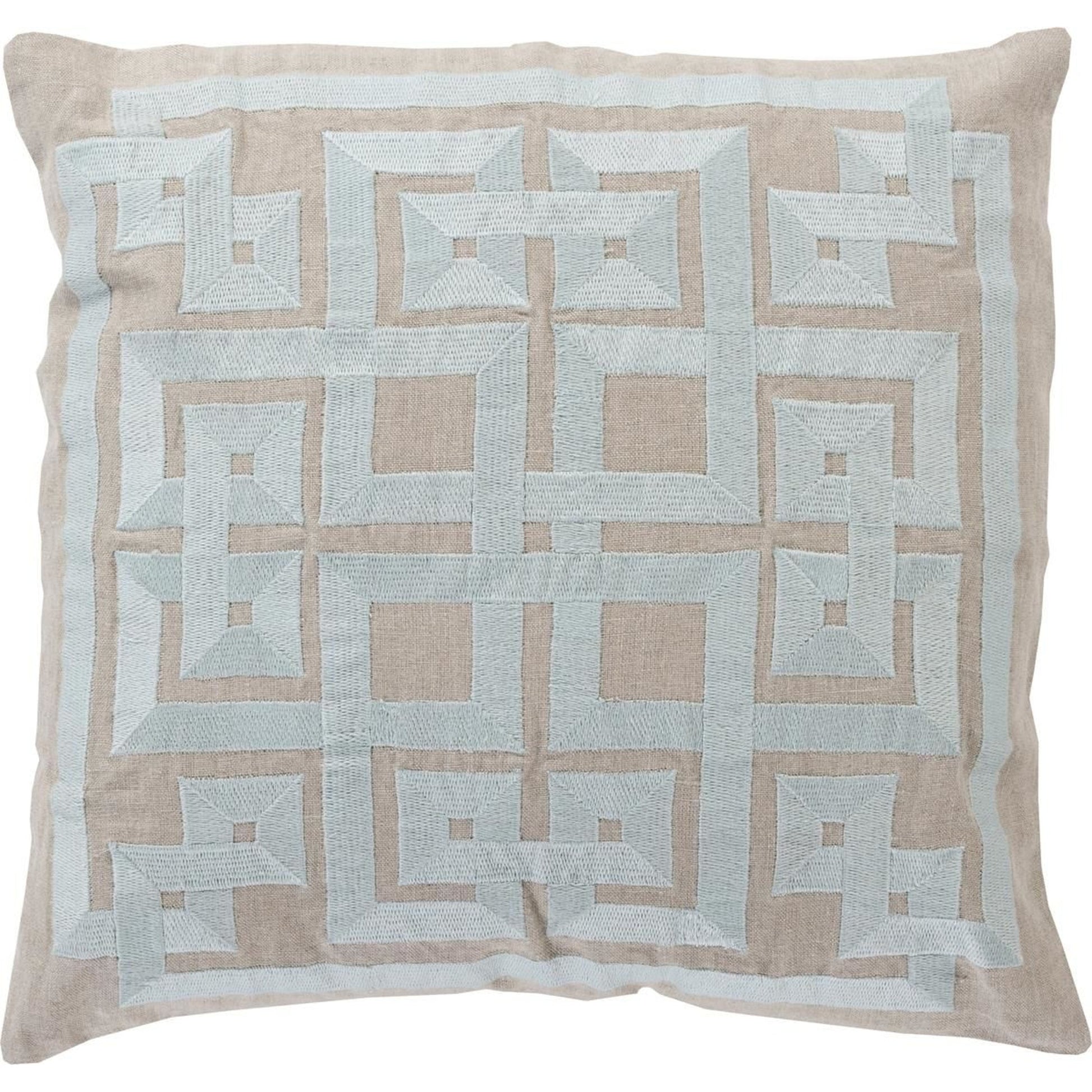 Gramercy Pillow - 33799 by Surya. Made from 100% linen in a modern style.