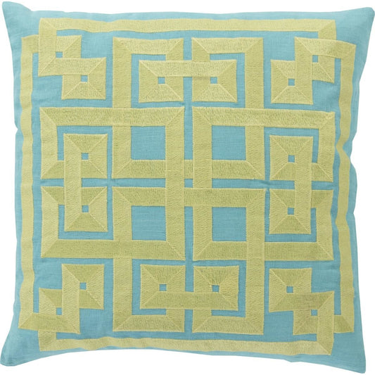 Gramercy Pillow - 33799 by Surya. Made from 100% linen in a modern style.