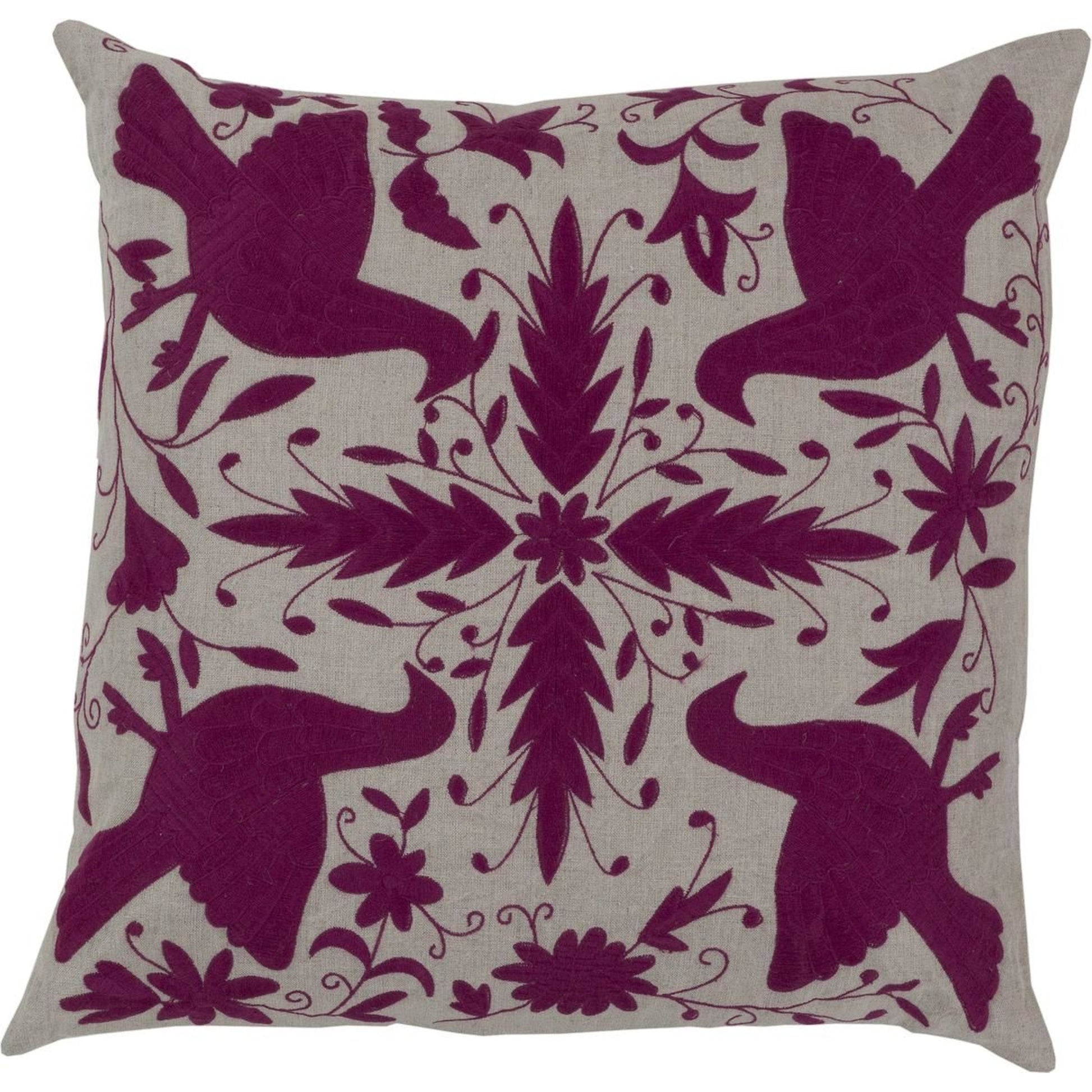 Otomi Pillow - 33585 by Surya. Made from unique in a traditional style.