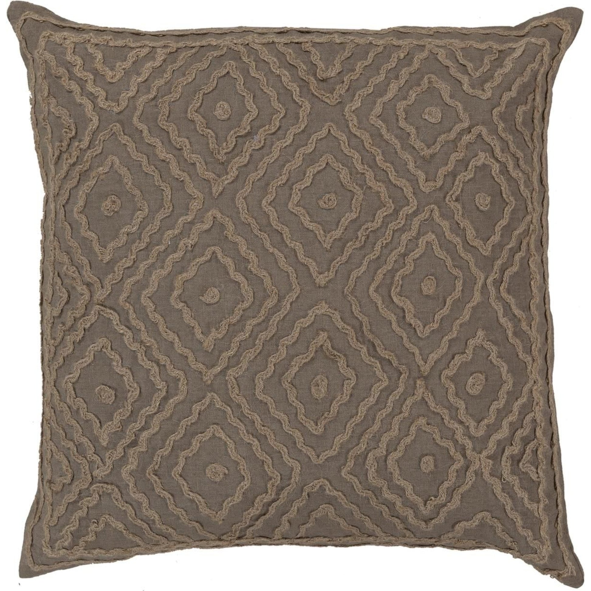 Atlas Pillow - 33752 by Surya. Made from 100% linen in a modern style.