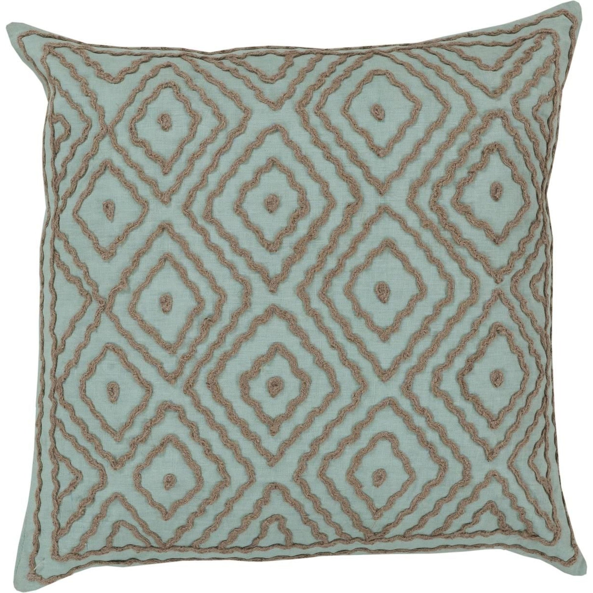 Atlas Pillow - 33752 by Surya. Made from 100% linen in a modern style.