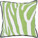 Zebra Pillow - 13250 by Surya. Made from 100% linen in a modern style.